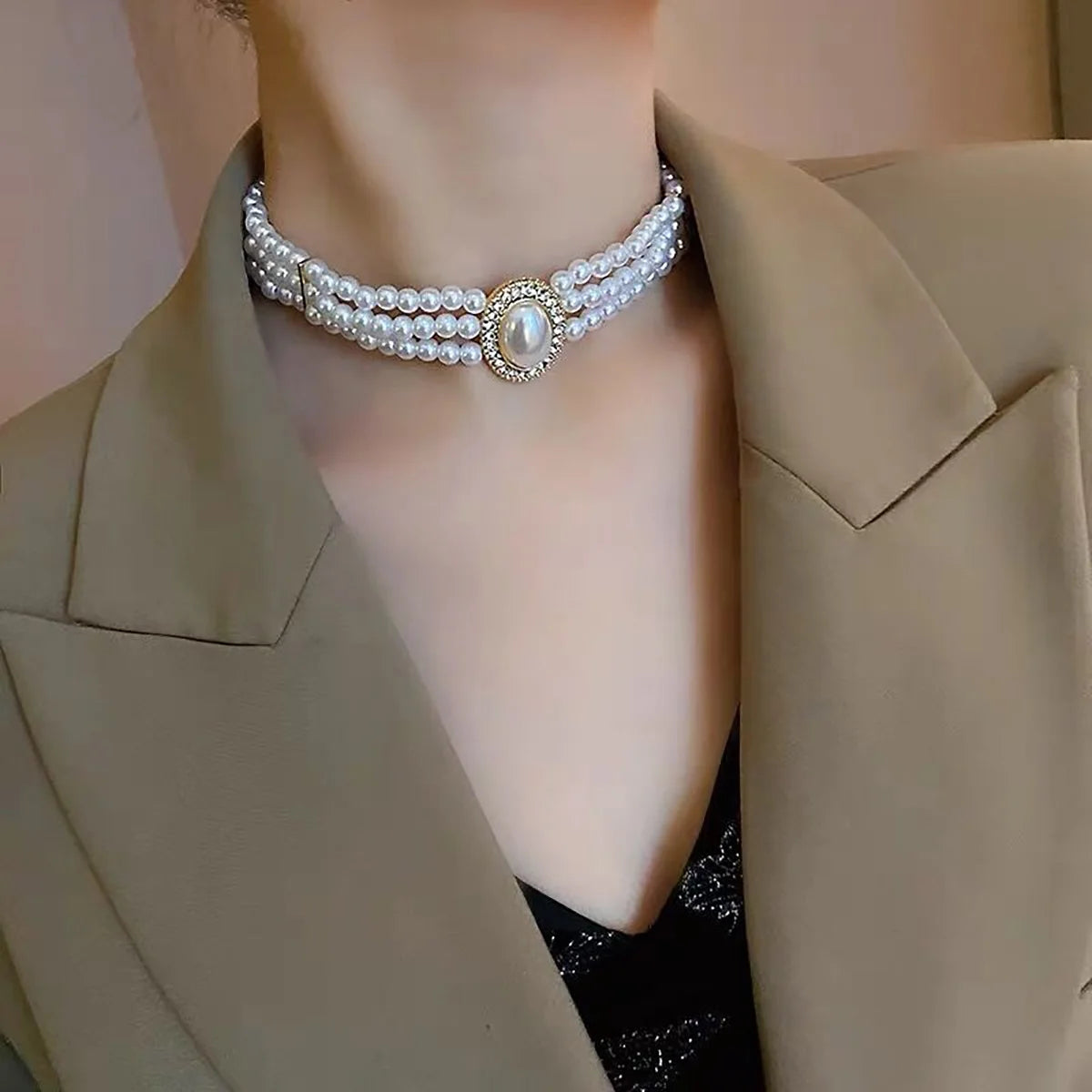 Faux Pearl Set - Bridal Jewelry for Wedding & Prom