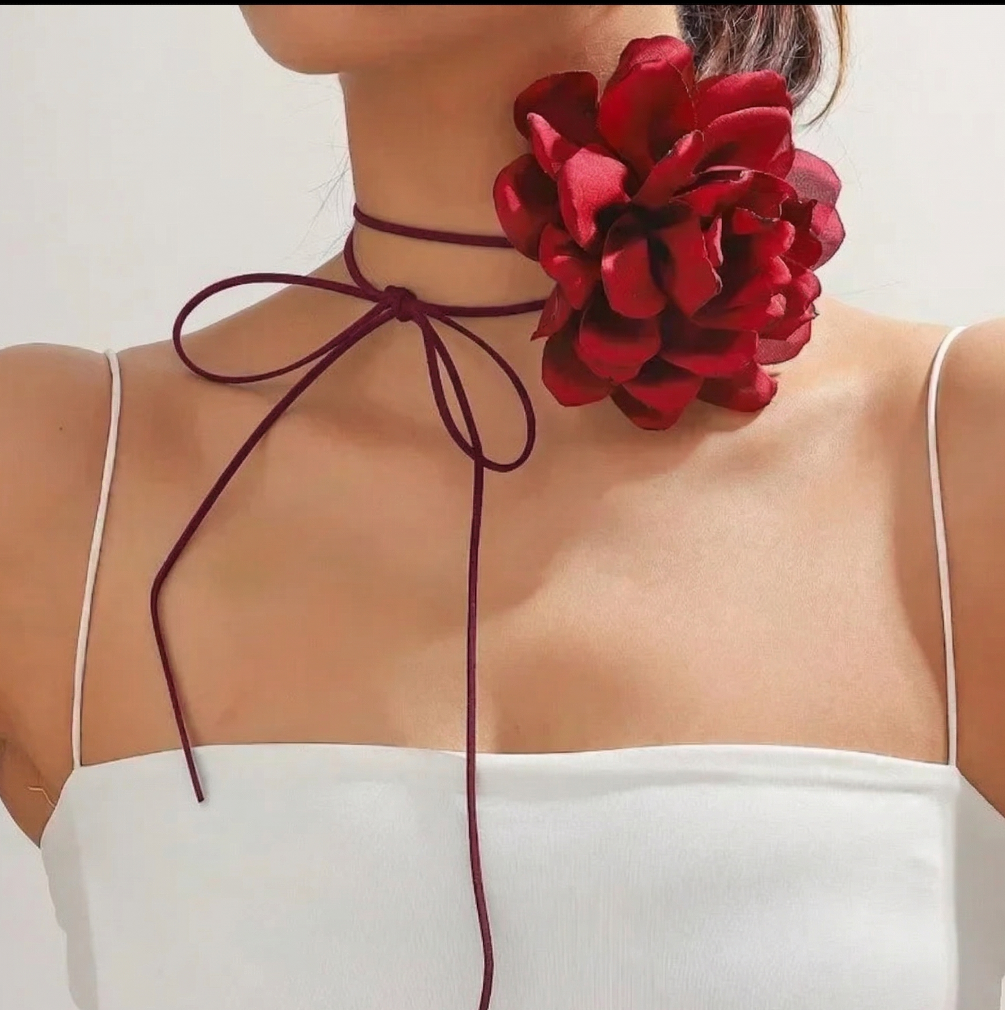 wine red flower