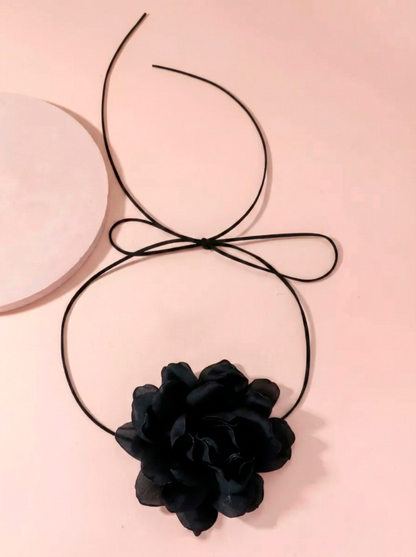 black flower