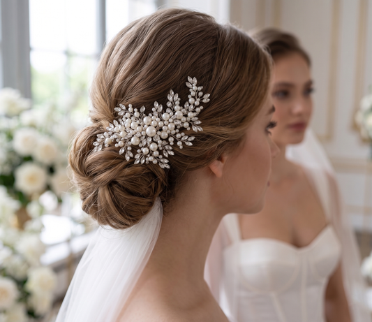 Wedding Pearl Hair Tiara
