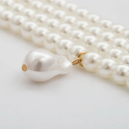 Faux Pearl Collar - Bridal Jewelry for Wedding & Prom