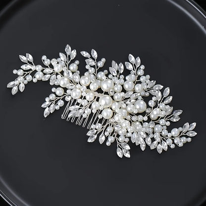 Wedding Pearl Hair Tiara