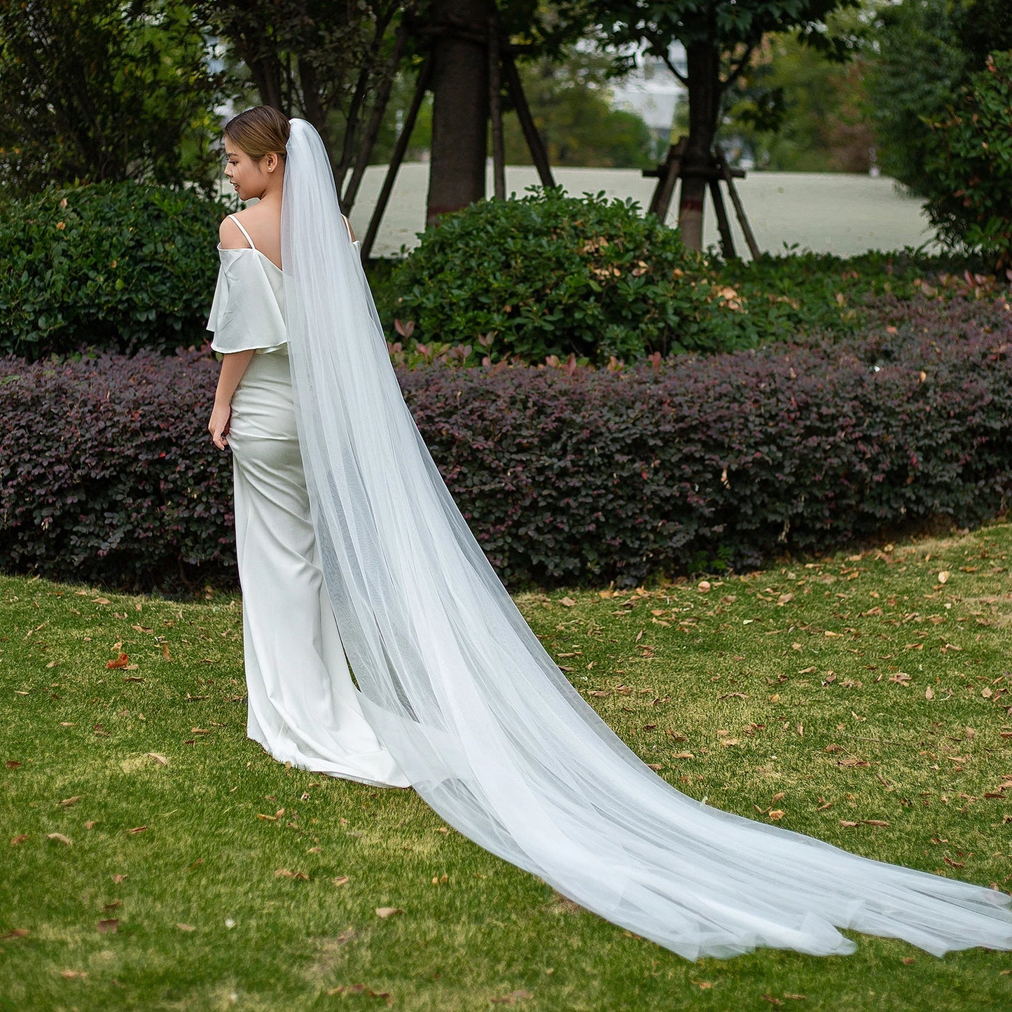 Elegant Bridal Veil 3 Meters