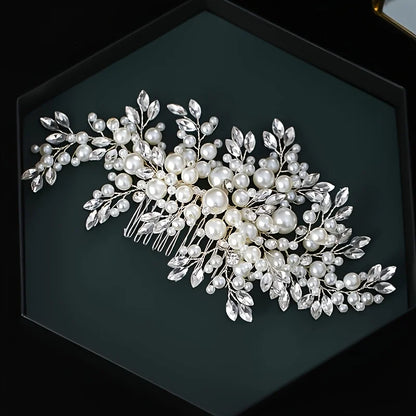 Wedding Pearl Hair Tiara