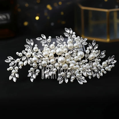 Wedding Pearl Hair Tiara