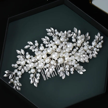 Wedding Pearl Hair Tiara