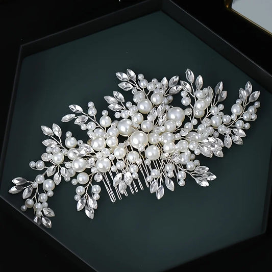 Wedding Pearl Hair Tiara